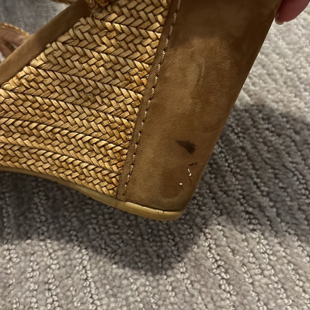 Stuart Weitzman Wedges With Suede - image 6